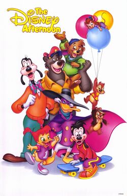 Disney afternoon poster