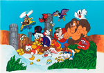 Ducktales NES - Original Japanese Cover Artwork