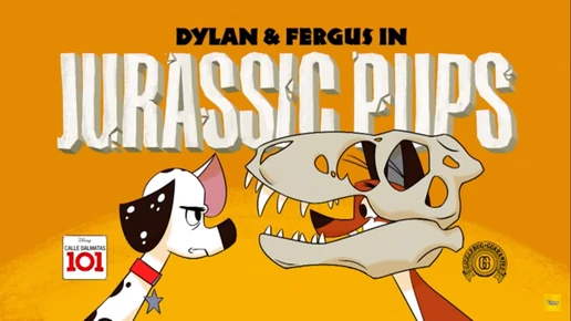 Jurassic Pups Title Card