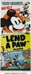 Lend a paw poster alternative