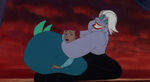 And Ursula takes Ariel with her when the sun sets.