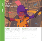 Clopin's page in Disneystrology