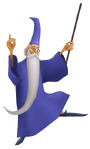 Merlin in Kingdom Hearts