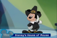 "Hear-Ye! Hear-Ye, Pilgrims! I bid thee welcome to the House of Mouse Thanksgiving!"