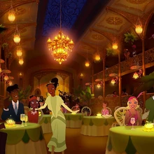 princess tiana castle