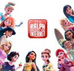 Ralph Breaks the Internet poster featuring Belle.