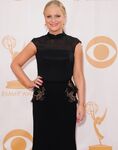 Amy Poehler arriving at the 65th annual Emmy Awards in September 2013.