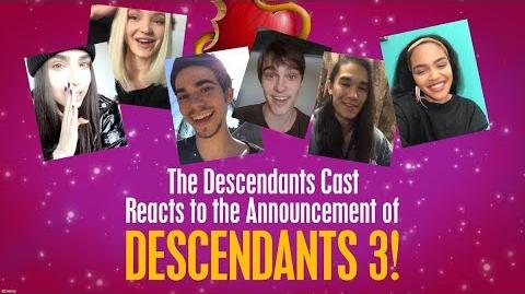 Cast Reactions! 🙌 😍 Descendants 3
