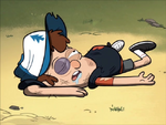 Dipper herido.