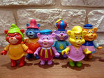 Fisher Price Gummi Bears articulated figures (1980s)