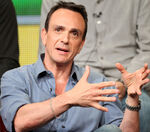 Hank Azaria speaks at the Free Agents panel at the 2011 Summer TCA Tour.