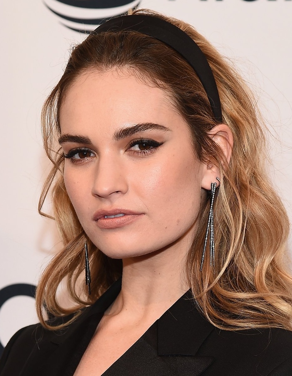 Lily James.