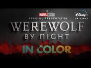 Marvel Studios’ Special Presentation- Werewolf by Night in Color - October 20 on Disney+