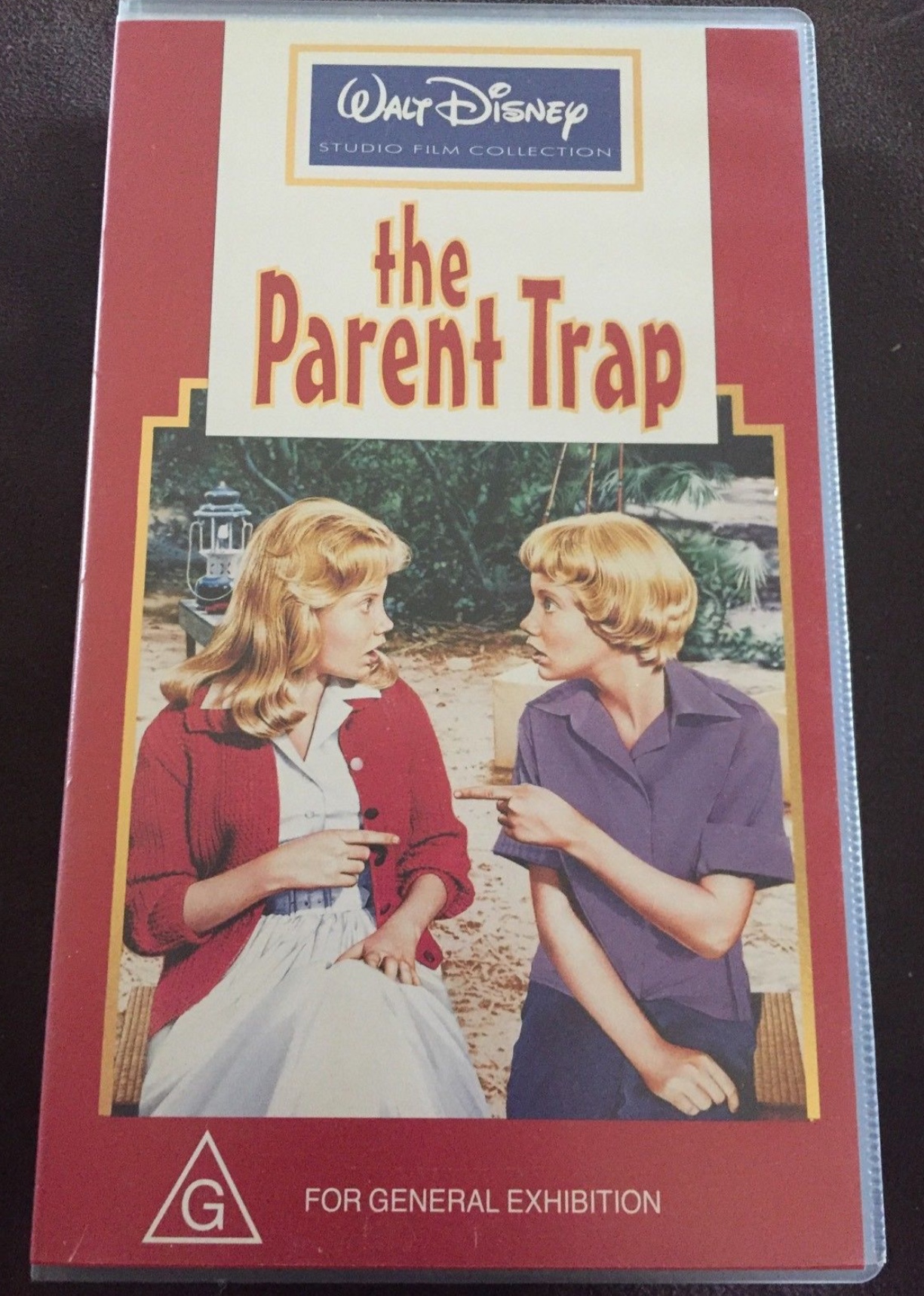 The Parent Trap 1961 Vintage VHS Video Movie Cassette Tape 