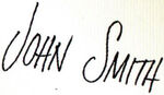 John Smith's signature.