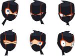 Randy as Ninja Head Design