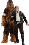 Star-wars-the-force-awakens-han-and-chewbacca-sixth-scale-set-hot-toys-silo-902761