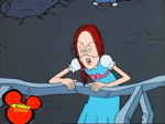 Gretchen breaking down in tears.