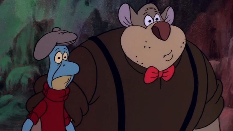 Arnold Mousenegger and Sugar Ray Lizard