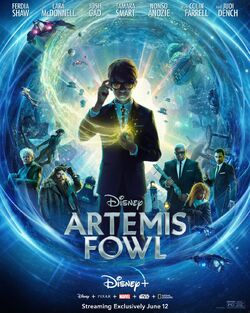 Artemis Fowl - Disney+ poster