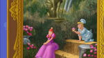 Anastasia with the Baker in a painting at the end credits