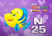 Disney DVD Bingo Flounder