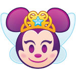 Fairy Minnie emoji for Disney Emoji Blitz