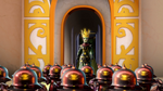 Vor and her army of Crystal Minions invade the castle