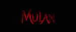 Mulan (2020) Title Card