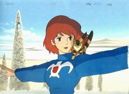 Nausicaa animation cel