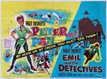 Another 1965 re-release poster, on a double bill with Emil and the Detectives
