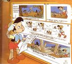 Pinocchio reads script.jpg (609 KB) Pinocchio reviewing the script and storyboard of a scene from his movie.