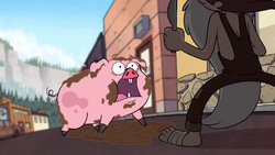 S1e16 Soos in Waddles body