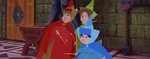 Sleeping-beauty-disneyscreencaps.com-680.jpg (376 KB) Merryweather: "What does she want here?" Flora: "Shh."