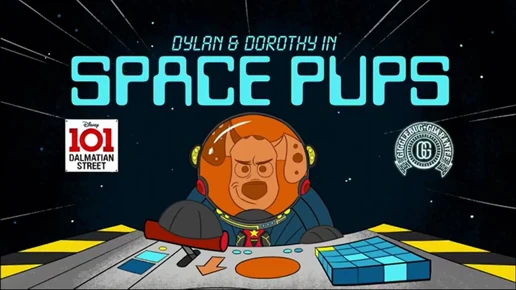 Space Pups Title Card