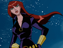 La Viuda Negra en The Avengers: Earth's Mightiest Heroes.