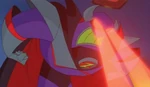 Zurg firing his laser eyes