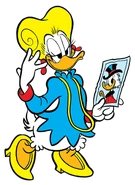 Brigitta in Topolino.