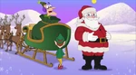 Santa's cameo in the Phineas and Ferb episode "Let's Bounce".