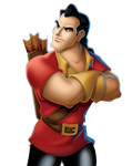 Gaston (Beauty and the Beast; House of Mouse; LEGO Disney Princess: The Castle Quest; Once Upon a Studio)