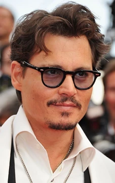 dibujo del personaje de johnny depp