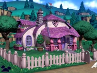 Дом Минни, как он появляется в Mickey Saves the Day 3D Adventure