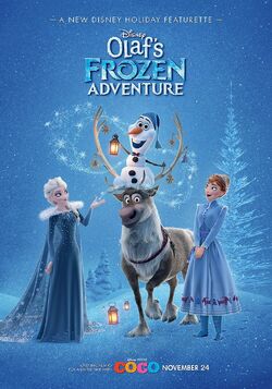 Olaf Frozen Adventure Arabic