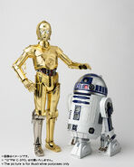 Chogokin C-3PO and R2-D2