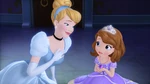 Sofia with Cinderella