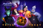 "Party with the Villains" Halloween event in Disney Magical Dice.