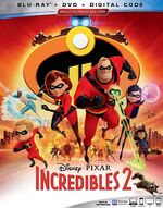 Incredibles 2 Bluray