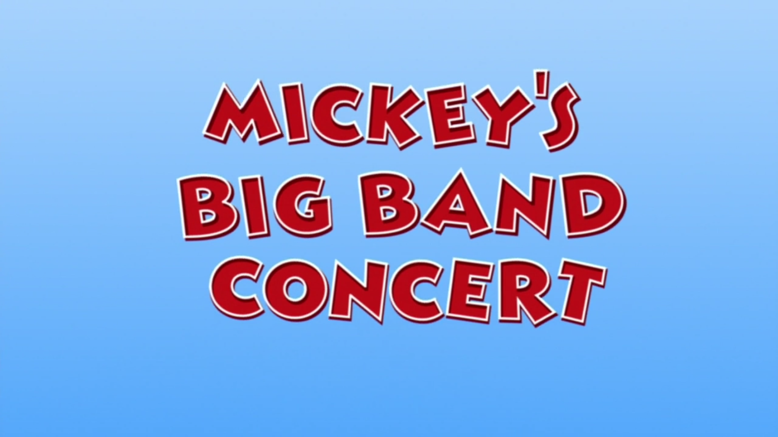 Mickey's Big Band Concert Disney Wiki Fandom
