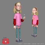 Moppet Girl concept art by Dylan Ekren.