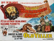 Poster from the release in the United Kingdom on April 7, 1968, on a double bill with a re-release of Old Yeller